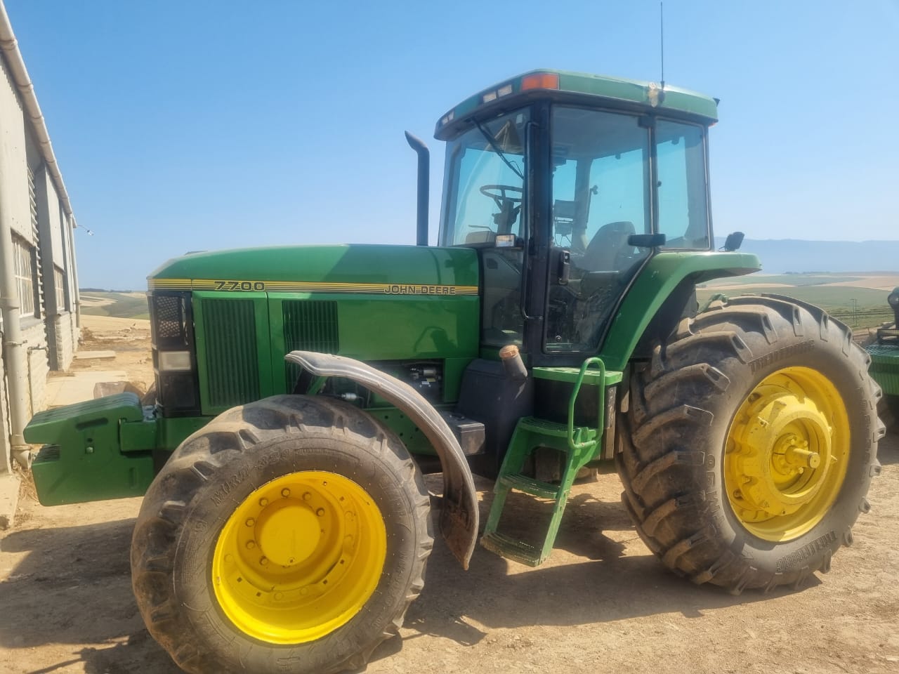 Cilindro A Gas Per Volante Inclinabile - Ricambio Per John Deere 7700, 7200