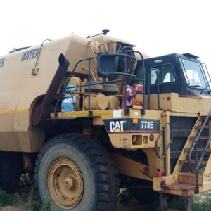 CAT 773E waterbouzer