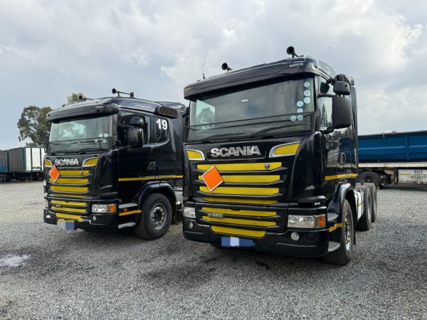 2x Scania G460's