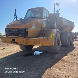 2x Cat 740 Dumpers - Non Runners