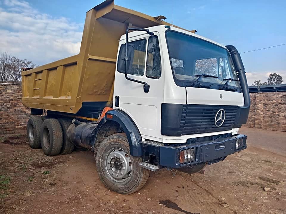 Mercedes tipper truck