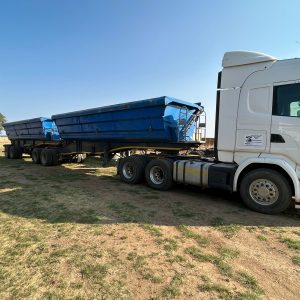Combo Truck And Trailer