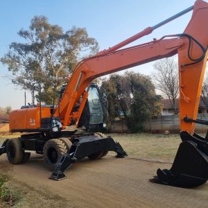 Hitachi Zx160w wheel excavator